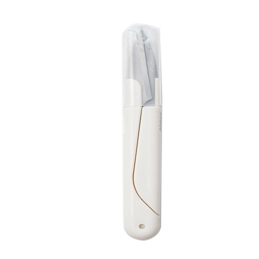 Thread Snip White Labor Saving Versatile Small Plastic Thread Snip Clipper for Cross Stitch DIY