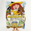 Cartoon M Madeline Throw Flannel Throw Blanket Suitable for Sofa Living Room Bedroom