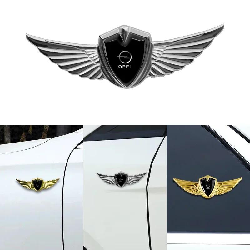 AAHH1 Metalowa Naklejka Odznaka Dekoracyjna Karoserii Bagażnika 3D do Samochodu Opel astra h astra j g corsa insignia zafira b vectra c corsa d vivaro