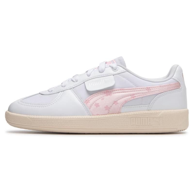 Puma Palermo Fashion Versatile Low-Top Sneakers Women Sneakers White Pink 399342-02