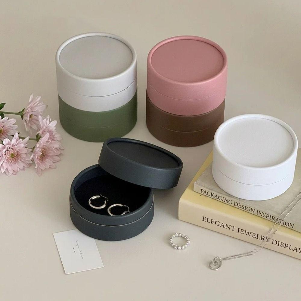 Paper Earring Storage Case Multi Color Necklace Organizer  Jewelry Daily Storage