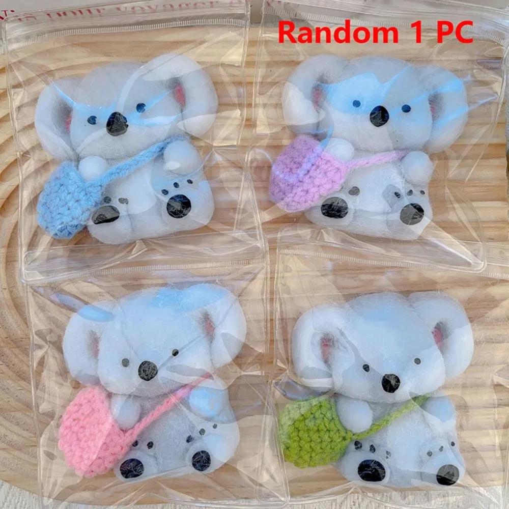 Creative Soft Koala Pinching Toy ,Cartoon Handmade Koala Squishy Fidget Toy Stress Relief Koala  Squishy Fidget Toy  Squeeze Toys for Kids Gift