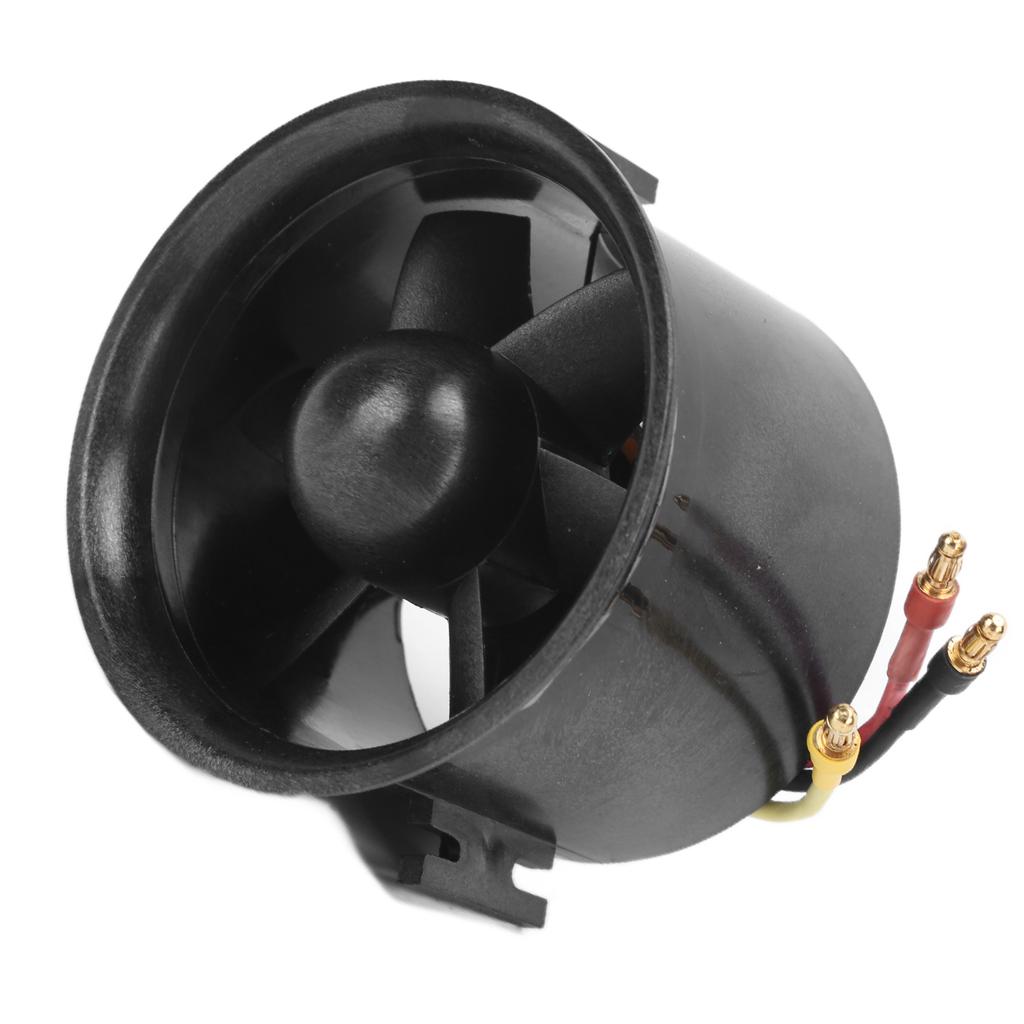 Ducted Fan 6 Blades 70mm High Rigidity Brushless Motor for Romote Control Airplaner
