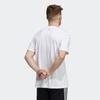 adidas T Shirts Men's White Crew Neck Moderate HG4880