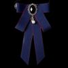 Luxulry Alloy Bow Tie Jewelry Accessories Rhinestone Crystal Rhinestone Bowtie Neck Decoration Bowknot Brooches