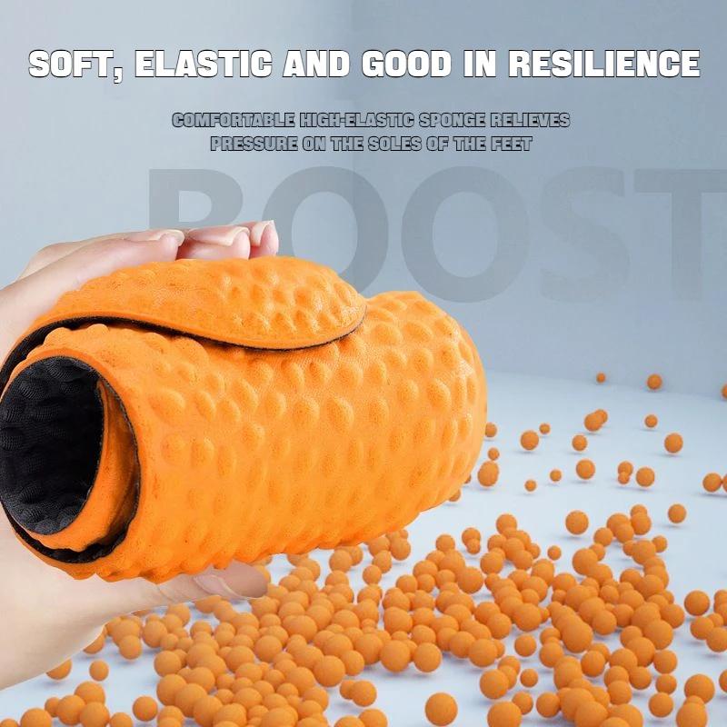Memory Foam Popcorn Sneaker Insoles Providing Excellent Shock Absorption for Feet Relief Sport Insole Leather Casual Shoe Insole