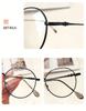 Ultra Light Fashionable High Aesthetic Value Metal Mirror Frame Women Decoration Design Trendy Street Pography Glasses