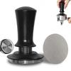Leeseph Espresso Tamper and Stainless Steel Espresso Puck Screen Set, Espresso Coffee Tamper with Dual Calibrated Spring Loaded
