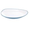 Melamine Porcelain Triangular Plate for Hot Pot & BBQ Restaurant Use
