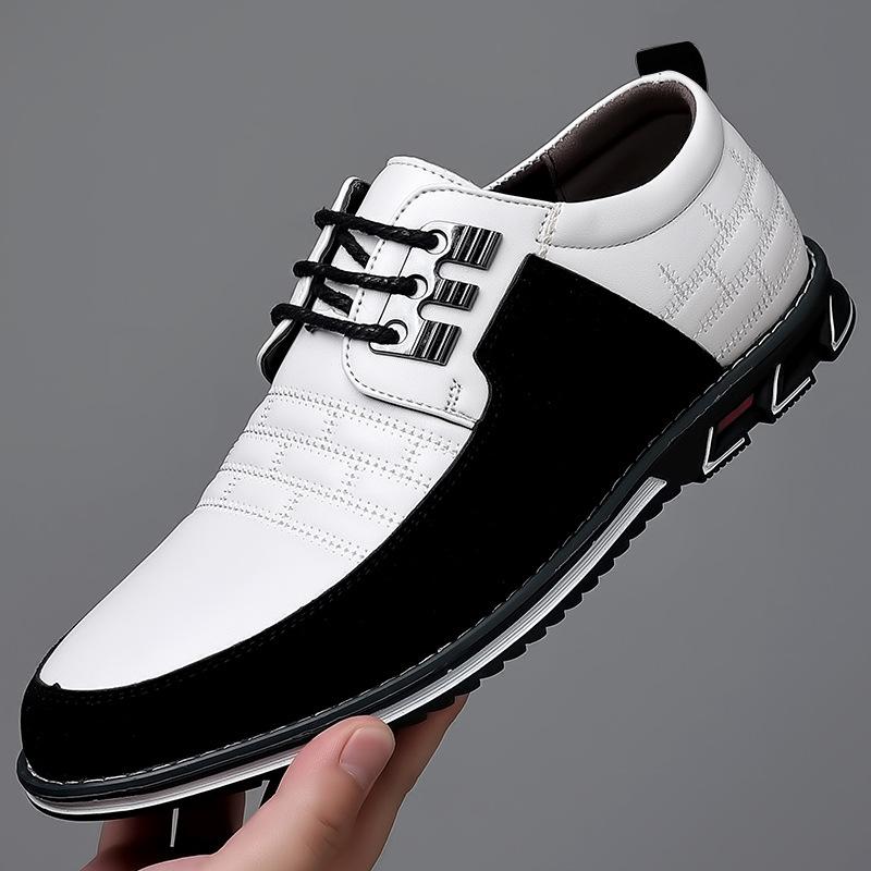 2025 Autumn Business Casual Shoes for Men Trend Classic Leather Shoes Outdoor Men Sneakers Sewing Breathable Men's Dress Shoes