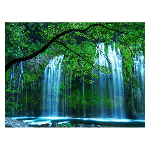 Diamante Mozaic Cascada Peisaj Strass Kit Diamant Paintig Natura Pădure Broderie cu punct de cruce Cadou lucrat manual