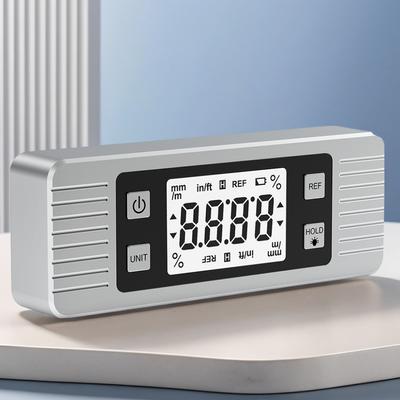 Digital Protractor Magnetic Inclinometer 360 Degree Electronic Level Angle Gauge for Construction Woodworking and Machinery