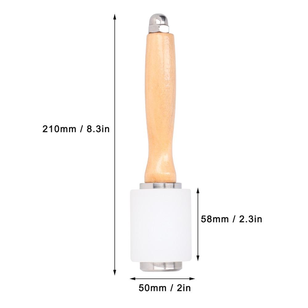 Multiple Materials Leather Carving Hammer Diamond Chisel Leather Punching Work