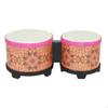 5" and 6" Bongo Drum Set Hand Fine Motor Skills Sturdy Playing Congas for