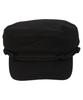 Yunibeosyeolkemiseuteuli Rope Solid Black Marine Cap