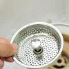 1pcs Stainless Sink Strainer Water Drain Plug Sink Stopper Filter Hair Catcher Drainage Accessories