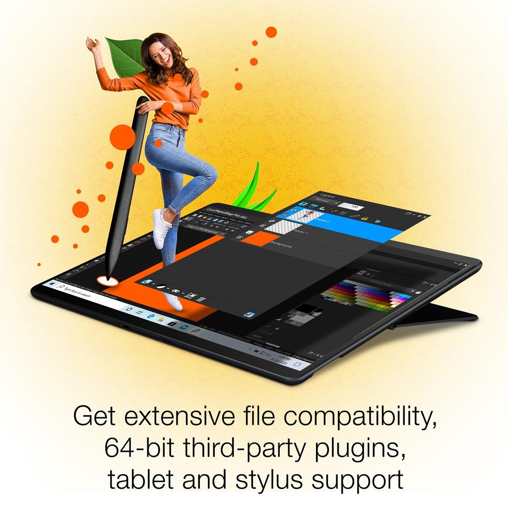 Corel PaintShop Pro 2022 Photo Editing Graphic Design Software AI Powered Features & [PC Disc] [Old Version]