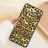 Luxurious leopard print pattern Phone Case For Xiaomi Mi Poco F3 F4 F5 F6 X3 X4 X5 X6 X7 M3 M4 M5 M6 M7 GT Pro 5G Black