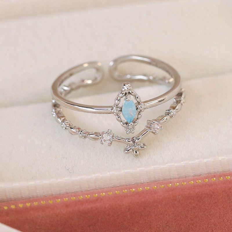 Niche Style Micro Inlaid Zircon Stylish Hand Jewelry Geometry