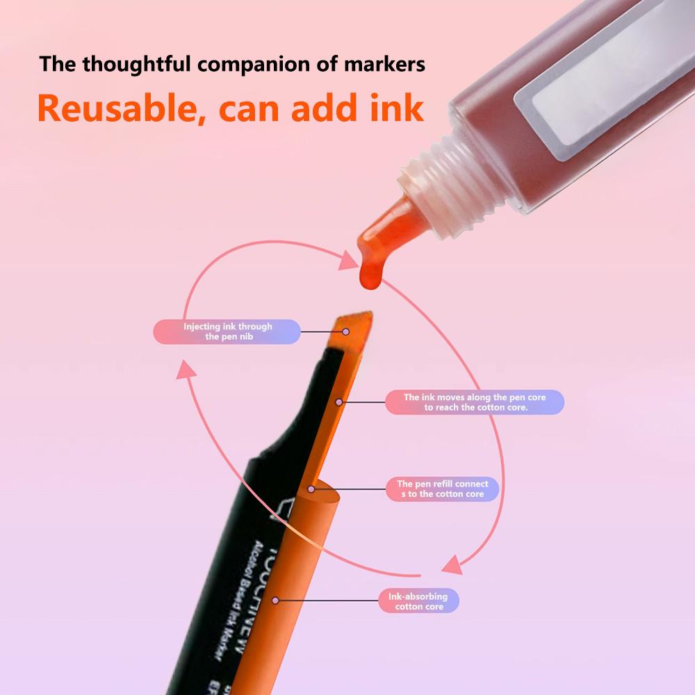 40/60/80/168 Colors Alcohol Markers Set Soft Brush Dual Tip Permanent Art Sketch Markers for Adult Artists Drawing Coloring