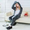 Moerstar Shark Kigurumi Pajamas for Adults, Loungewear, Animal Cosplay Costume, Unisex, Soft, Cute, Character, Halloween, Party Costume (Size M)