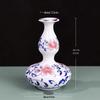 Antique Blue and White Chinese Porcelain Vase - European & American Handicraft for Flower Arrangements