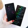 Creative metal style pattern Phone Case For Samsung Galaxy S26 S25 S24 S23 S22 S21 S20 Ultra Plus FE 5G Black Soft TPU