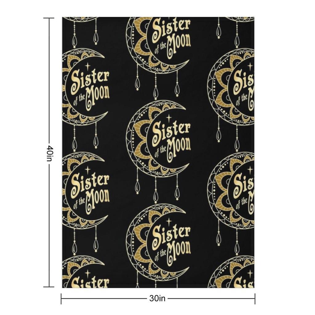 Stevie Nicks Sister of the Moon Throw Blanket Plaid Hairys For Sofa Thin Cute Plaid Blankets