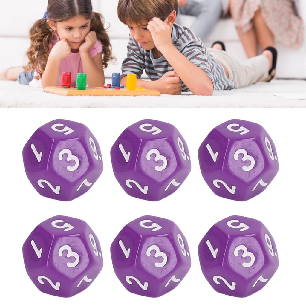 40Pcs 12 Sided Dice Set Polyhedral Dice for Family Party Board Game Pub Game