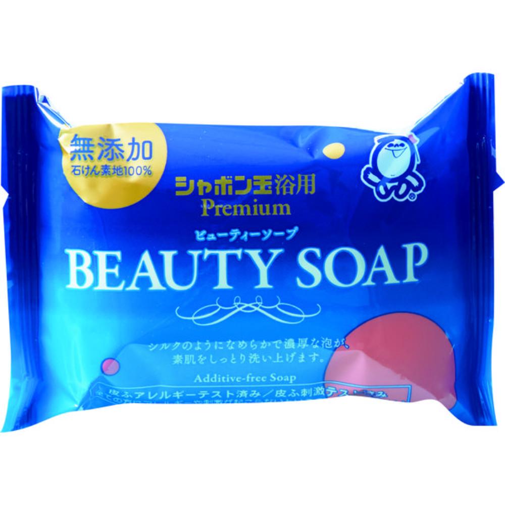 Japan SHABONDAMA SOAP Cosmetic Soap, Beauty Soap, 1 Pack (100g X 3 Pieces)