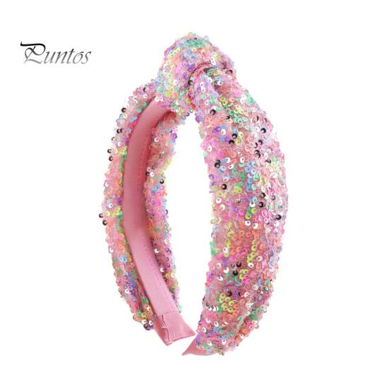 

Обруч для волос для девочек, нарядная сверкающая радужная повязка на голову, аксессуары для волос, повязка на голову для девочки на день рождения, подарок разноцветный