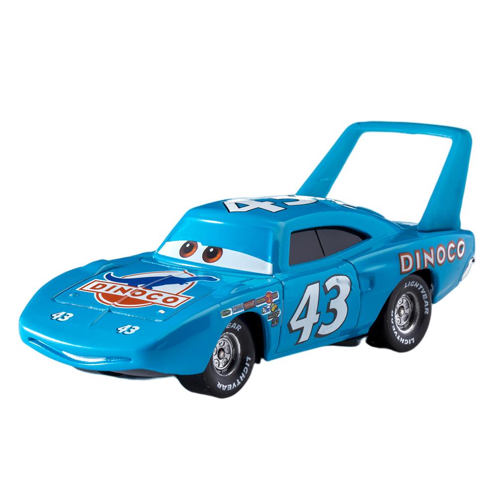 Disney Pixar Arabalar 2/3 oyuncak araba Şimşek McQueen Chick Hicks Carking Mater 1:55 Döküm Metal Alaşım Model Oyuncak Çocuk Hediye