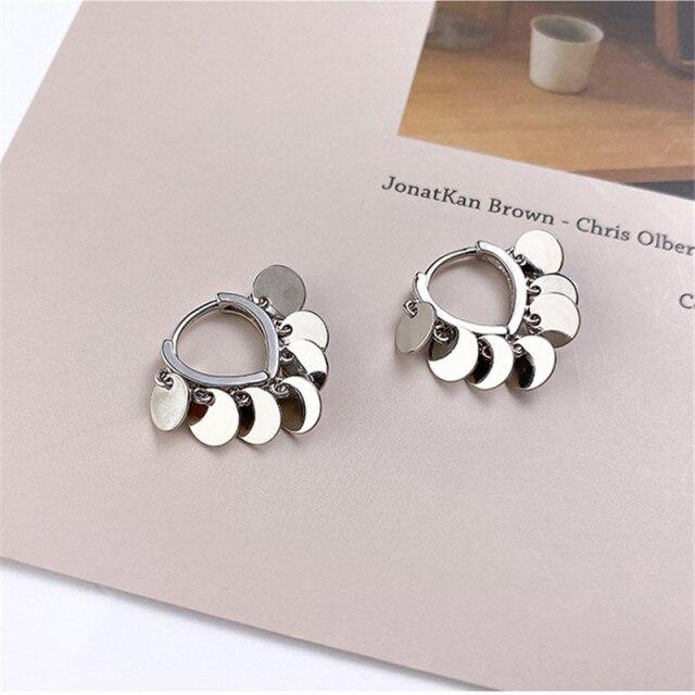 

Серьги-гвоздики из стерлингового серебра 925 пробы с кисточками, круглые бусины, серьги-гвоздики для женщин, элегантные вечерние украшения на день рождения, подарок Eh372 серебряный