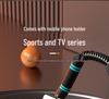 Six-Elbow Support Ab Roller: Automatic Rebound 4-Wheel Fitness Equipment for Men's Abs and Belly Exercise.