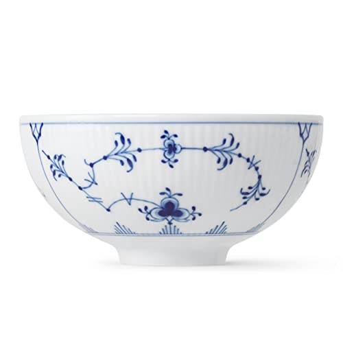 [Officially Imported] Royal Copenhagen Blue Fluted Plain Rice Bowls, 300ml, Pair (2 Bowls), Wedding Gift, 1062491