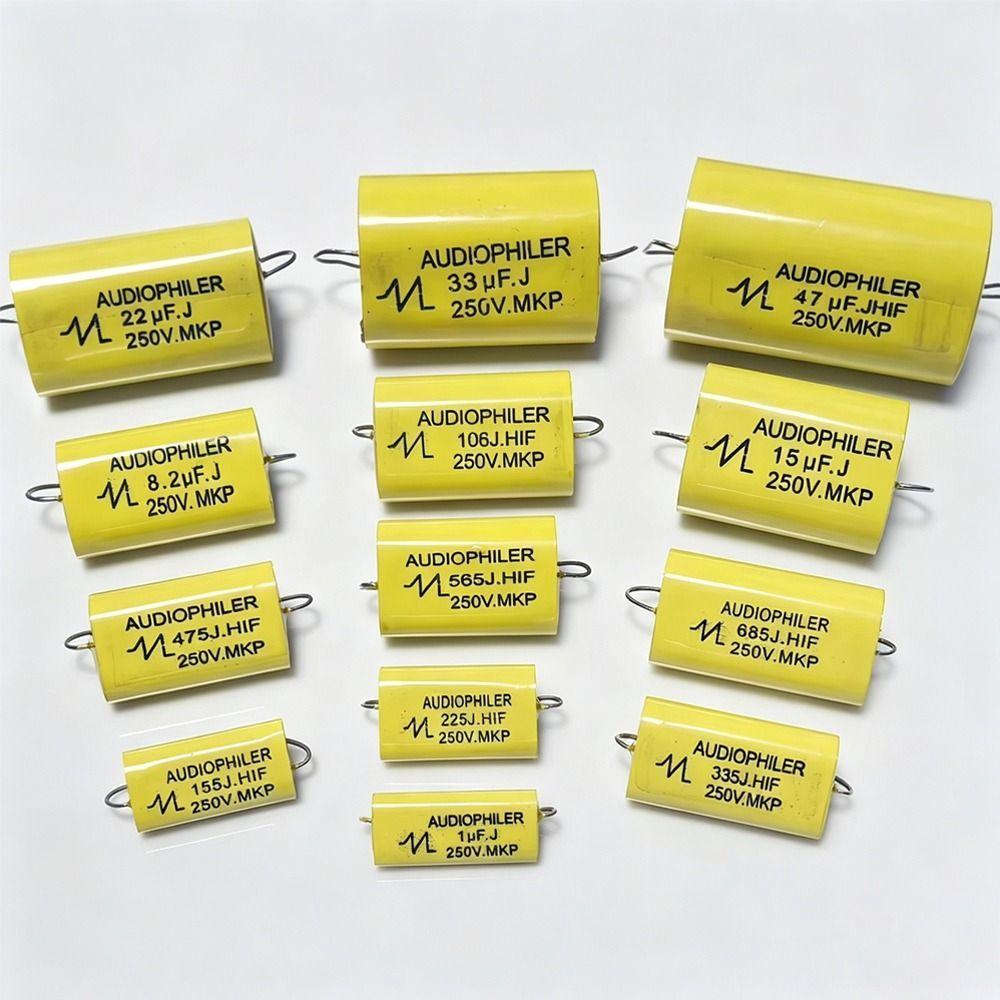 1Pcs Non-polar Polypropylene Capacitor  for Audio Fever Speaker Amplifier Frequency Division Circuit