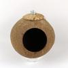 Coconut Shell Hanging Bird Nest for Parrots, Finch, Budgie, and Pearl Breeding.