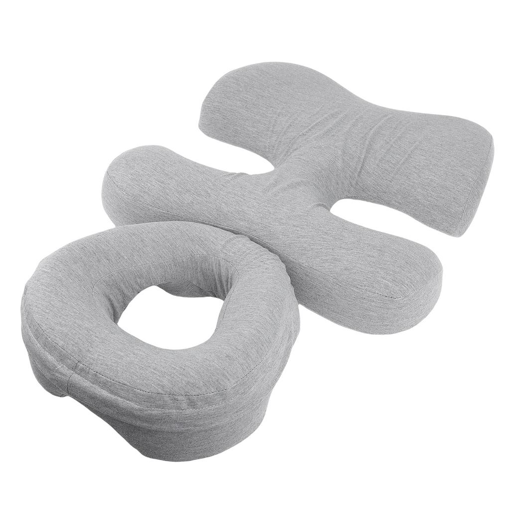 Face Down Pillow with Chest Support   Prone Massage Pillow Removable Washable Cover for Home Use