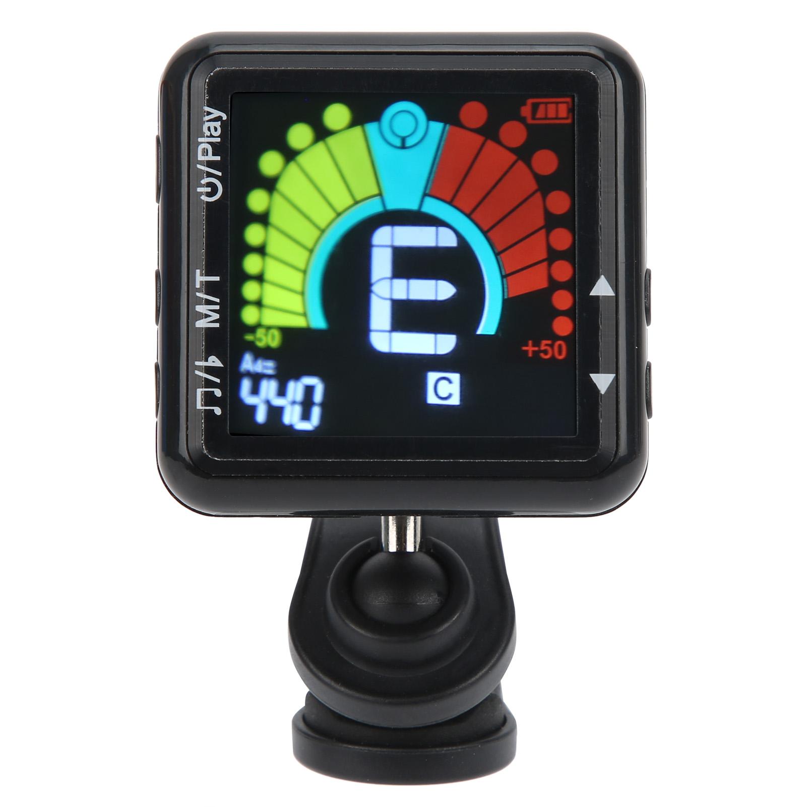 

Метроном-тюнер Clipon перезаряжаемый 2 в 1 многофункциональный инструмент для настройки струнных инструментов