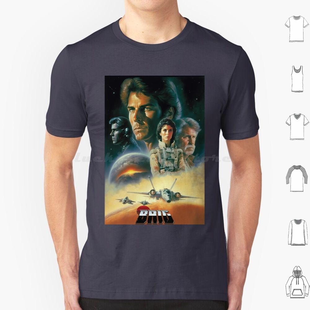 BaigNoors Theme80s SciFi Retro Movie Artwork 7 13 Synthwave Retrowave Scifi 80s T Shirt 6xl Cotton Cool Tee