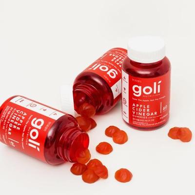 Goli Apple Cider Vinegar Gummies 240g (60 Tablets) (1 Month Supply)