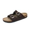 Fashion Classic Cork Clogs Slippers Women Men Soft Footbed Suede Sandals With Arch Support Trendy Beach Slides Home Men Mules