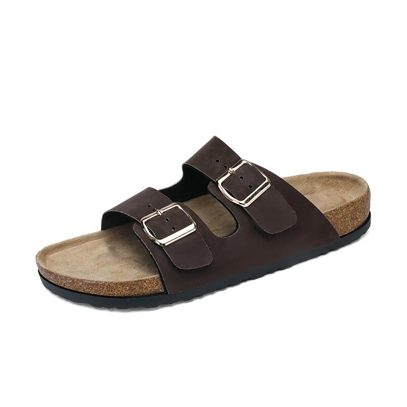 Fashion Classic Cork Clogs Slippers Women Men Soft Footbed Suede Sandals With Arch Support Trendy Beach Slides Home Men Mules