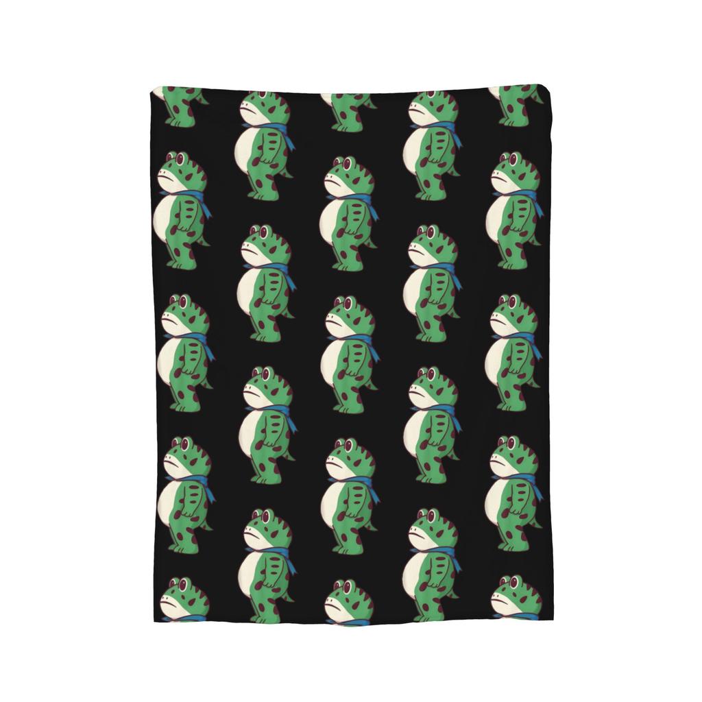 Portland Resist Frog Protest No Kings Blankets Velvet Decoration  Breathable Warm Throw Blankets for Home Couch Rug Piece