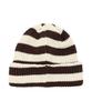 AMES-WORLDWIDE Stripe Knit Beanie Brown