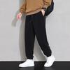 VANCAMEL Herren Winter Plüsch Fleece Karottenhose