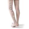 Women's Tights Sexy One Line Design Pantyhose Small Bow Fishnet Stockings Plus Size Women Ladies Female Hosiery New