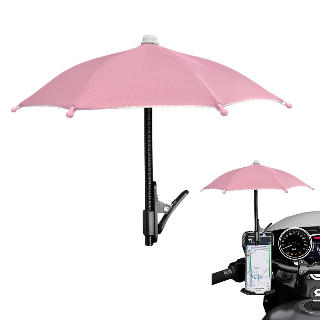 Cell Phone Umbrella Creative Mini Umbrella Phone Stand Universal Waterproof Holder Portable Outdoor Rain Sun Accessories