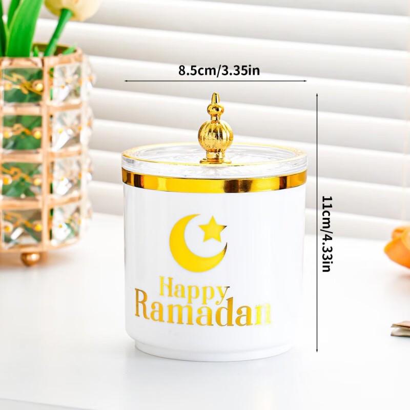 LISM Transparent Plastic Sealed Storage Jars (Set of 3)