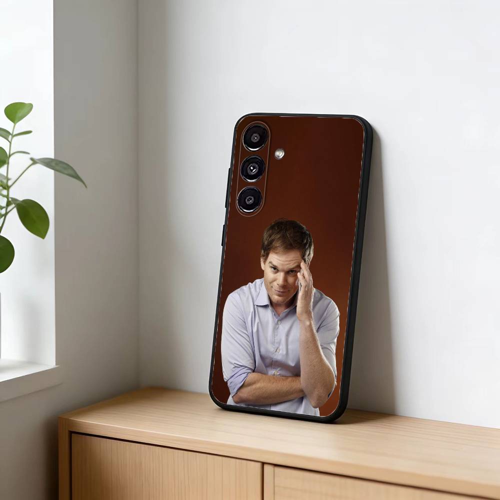 D-Dexter Morgan Phone Case For Samsung Galaxy A13,21s,22,31,32,52,53,71,72,73,Soft Black Cover